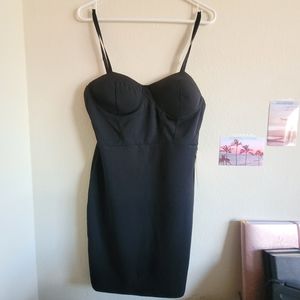 Black Bodycon Mini Dress